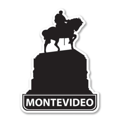 Montevideo Car Laptop Phone Vinyl Sticker  - SELECT SIZE