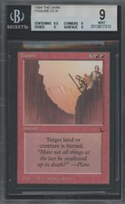 FISSURE The Dark BGS 9 Q+ Vintage MTG [Nostalgium]