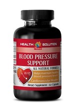 Boost Immune System Caps - Blood Pressure Complex - Hawthorn Berry Extract 1B