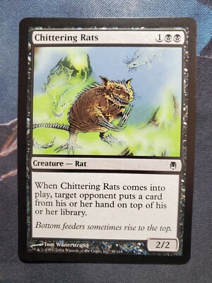 MTG - DST - C - B - Chittering Rats (MC) (