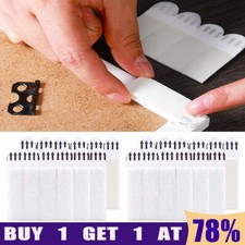 24 Damage Free Hanging Strips Self Adhesive Stick On Wall Picture Frames Posters