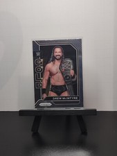 2022 Panini Prizm WWE DREW MCINTYRE GOLD INSERT SCOTTISH CLAYMORE