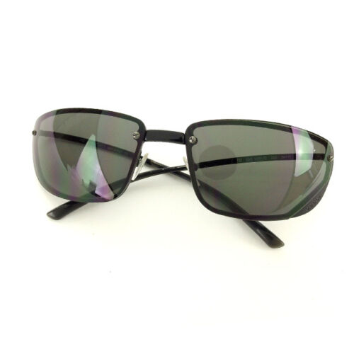 Gucci sunglasses Black Black Woman Authentic Used L494 - Afbeelding 1 van 6