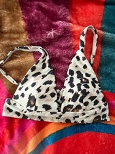 NWT Aerie Padded Scoop Cheetah Print Bikini Top Size XXS