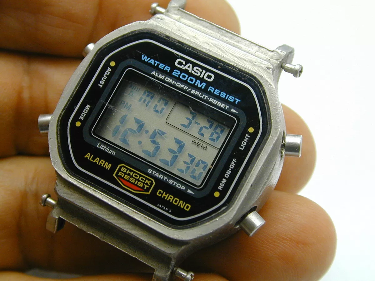 VINTAGE! Casio G-SHOCK DW-5600C Japan H module 901 (Speed) '94 Screw Back  Model