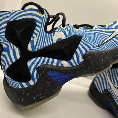 NIKE LEBRON XIII 13 GS UNRELEASED BLUE WHITE BLACK JAMES 808709