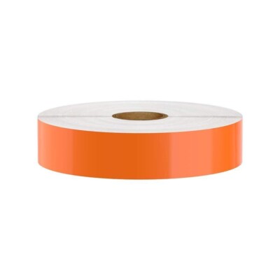 Labeltac LT106Vinyl Label Tape Orange 1'' x 150' DuraLabel LabelTac VnM SignMaker