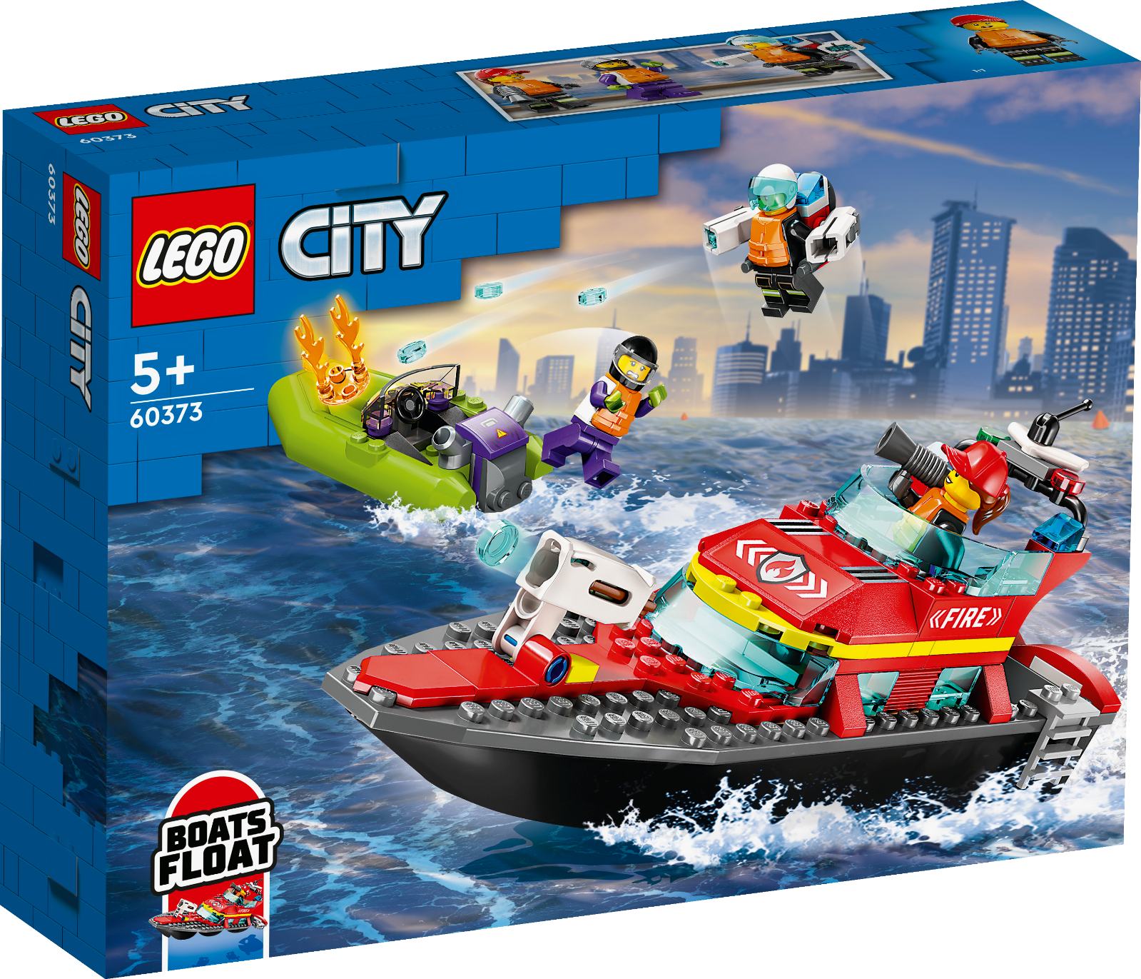 Lego Feuerwehrboot (60373, City) - Bild 3