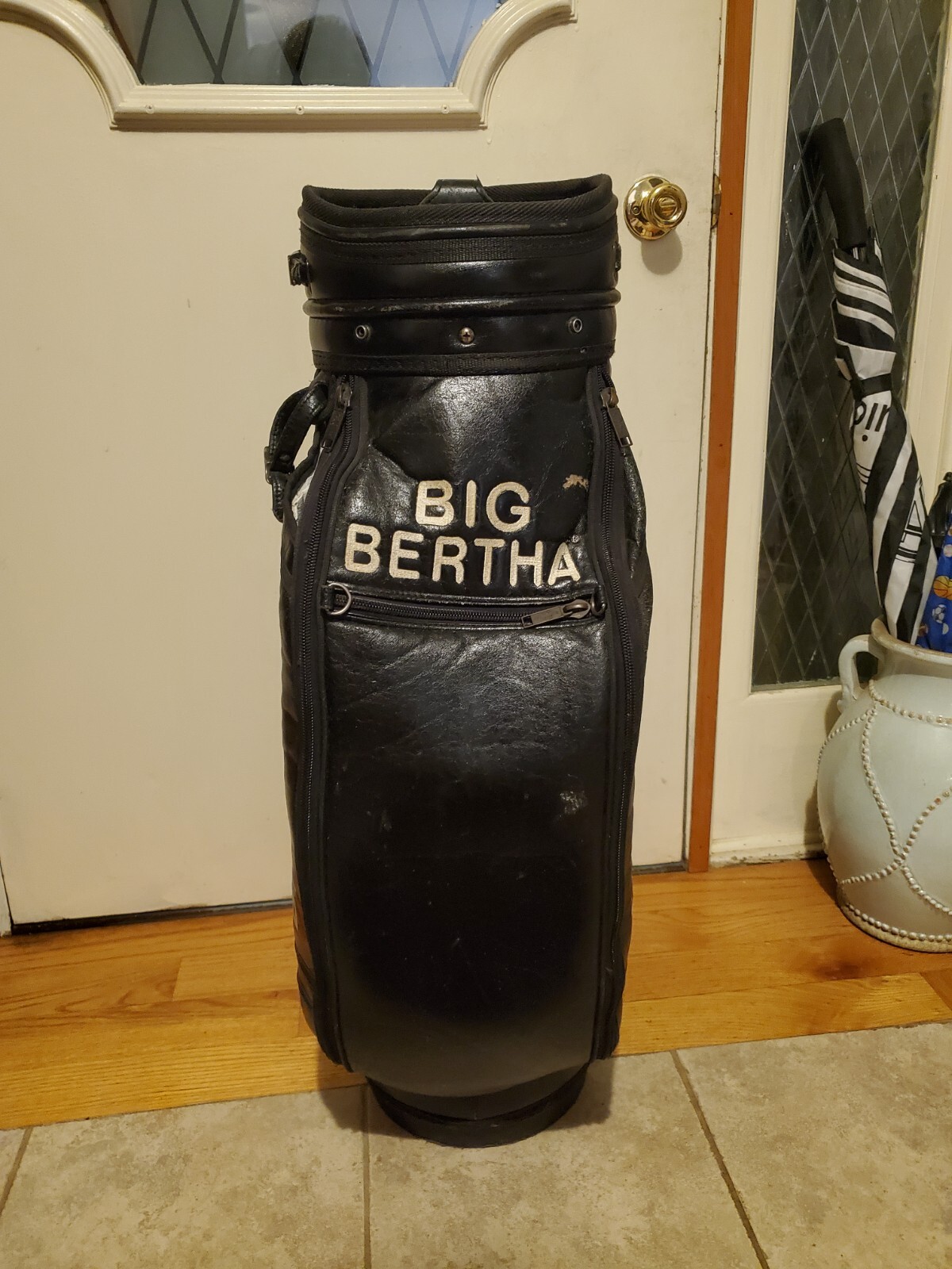 Callaway Big Bertha Leather Tour Staff Golf Bag eBay