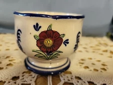 Mini Kolbalt Planter Footed Bowl 2.75" Italy