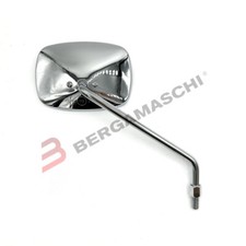 SPECCHIO SPECCHIETTO RETROVISORE DX PER SCOOTER APRILIA SCARABEO 125 99-04 CROMO