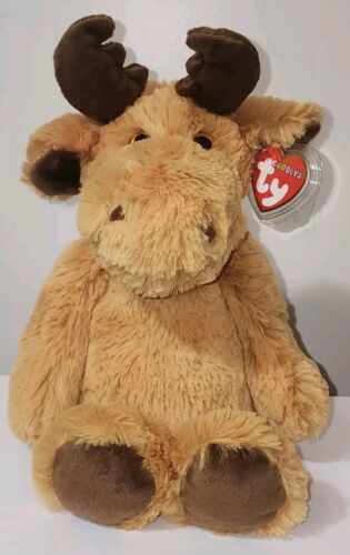 Ty Cuddlys / Attic Treasures Medium Archibald Elch 12 Zoll NEU MWMTs Plüschtier Kuscheltier - Bild 3 von 9