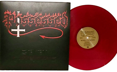 POSSESSED Seven Churches Purple Vinyl LP VG+ German 2017 250 Made