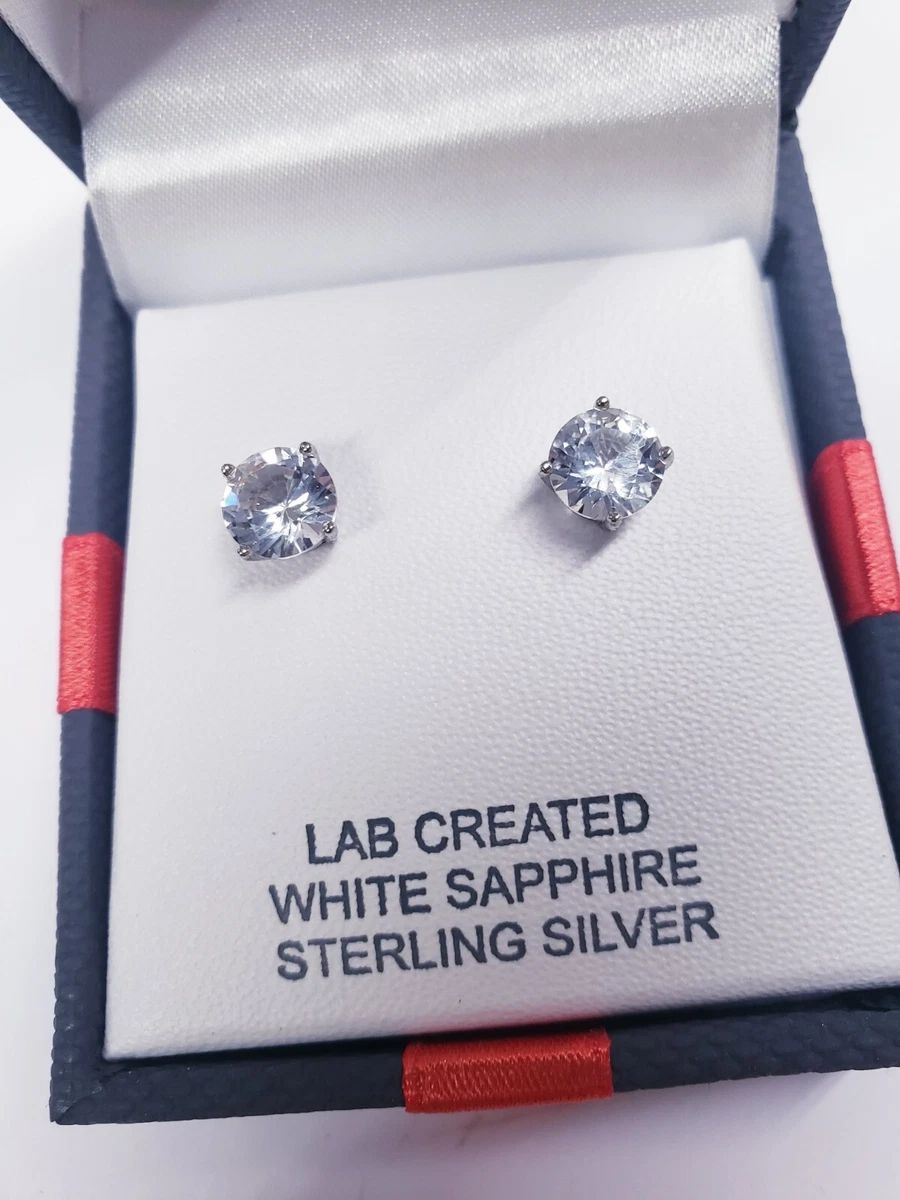 YES PLEASE! 2.5 CT.T.W. Lab-Created White Sapphire Stud Earrings in  Sterling Silver - JCPenney