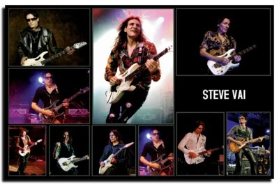 Steve Vai Poster 24x36 Inch Photo Rare Print Wall Art Print - SV01