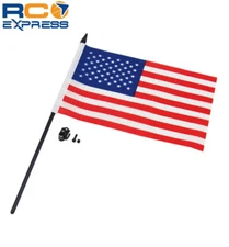Hot Racing Losi LMT 1/8 Old Glory Flag W/Aluminum  Mount LMJ330GM