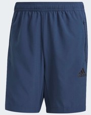 Adidas mensz S Woven Shorts  Crew Navy  Zipper Pockets GT8162 RP 40 