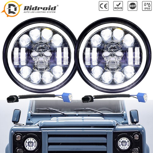 Hoge kwaliteit land rover defender led verlichting foto voor het bouwen