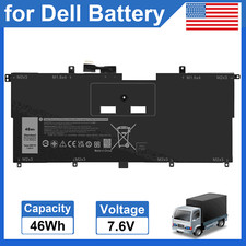 Replacemet NNF1C Battery for Dell XPS 13 9365 Series 13 9365 2-in-1 2017 P71G001