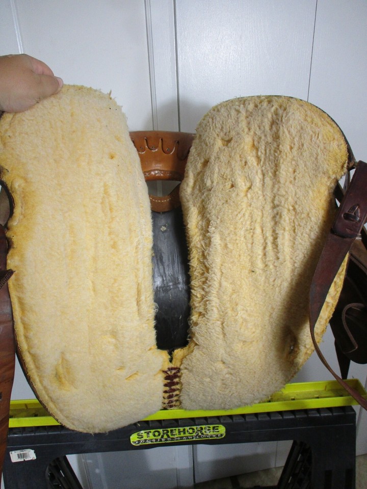 16" Big Horn Lightweight Leather Western Barrel Racing Saddle Premium