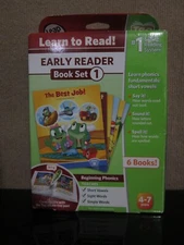 Leap Frog Learn To Read Books Early Reader Book Set 1 Phonics Vowels Tag 6 Books