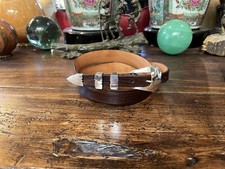 RDM James Reid Dgn Sterling Silver Belt Buckle 27-28 -1.25 -.75 JR