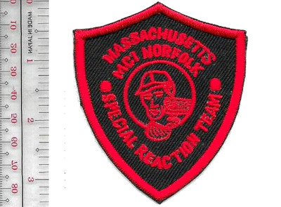 Massachusetts Department Of Correction MCI Norfolk Special Reaction NO TARIFF