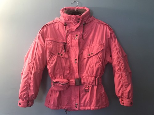 Killy Parka Coat Technical Equipment Recco Rescue System Ski Size 6 US Pink - Picture 2 of 12