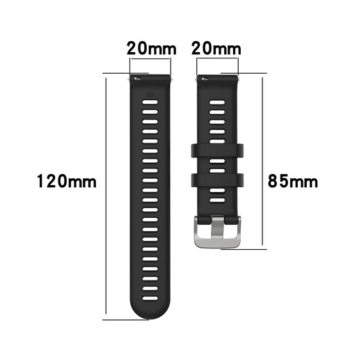 Watch Strap 20MM Watchband Parts for Garmin Forerunner158 Garmin Forerunner55 - Picture 5 of 22
