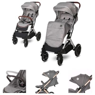 Lorelli Kinderwagen Storm Buggy, Fußabdeckung, PU-Räder, Sonnendach, verstellbar