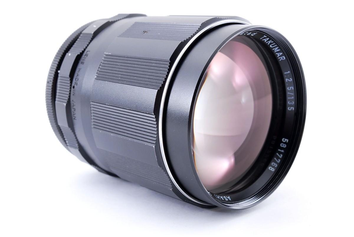 ”6枚玉”  Pentax SMC TAKUMAR 135mm F/2.5 6 Elements Pentax SMC Takumar 135mm F/2.5 Lens for M42 w