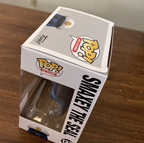Funko POP! Iconos de anuncios - Smaxey the Seal #123 - Exclusivo de Funkon 2021/�� Totalmente nuevo - Imagen 10 de 12