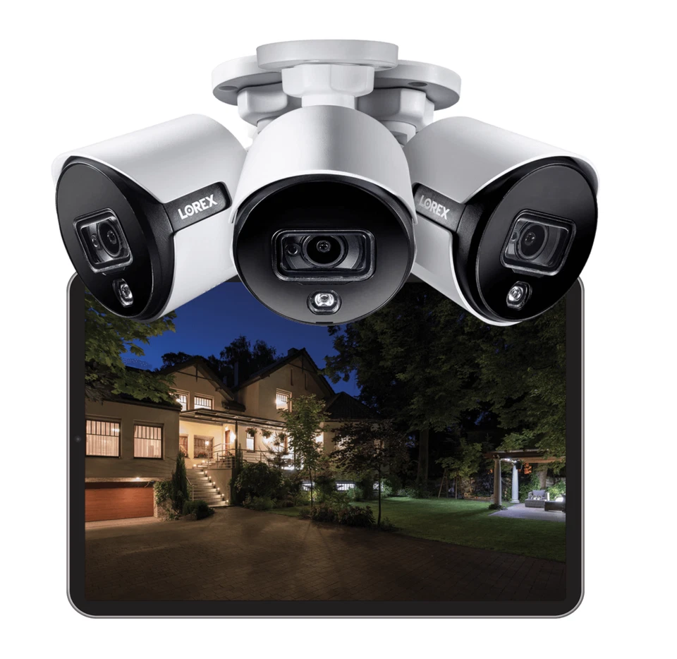 Lorex Smart 4K ultra HD 8-Channel 2TB DVR 4-4k Bullet Camera Security System NEW - Image 4 of 4