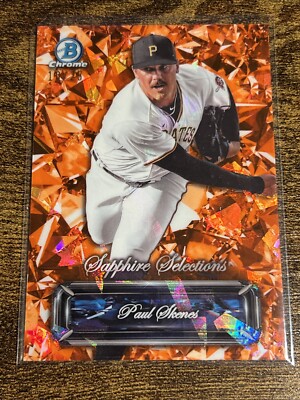 ボンキュートS PAUL SKENES 2024 Bowman Sapphire Selections Orange /25 #BSS-13 PSA