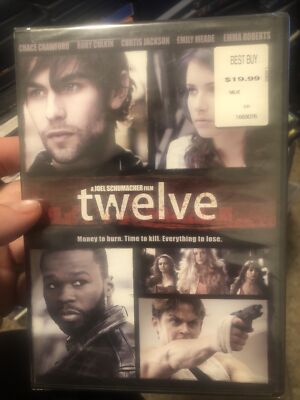 NEW Twelve 12 DVD Chance Crawford Rory Culkin Curtis Jackson Emily Meade 2010 