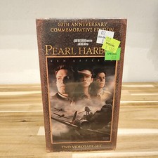 Pearl Harbor VHS, 2001, 2-Tape Set, 60th Anniversary BRAND NEW SEALED AFFLECK