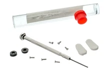 10 Pc Eyeglass Repair Kit w/Tube, Screwdriver, Screws Quick Fix Emergency Kit