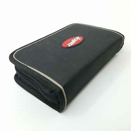 Scrabble Travel Edition Folio Zipper Case Mini Snap Tiles Game COMPLETE 2001 - Picture 6 of 8