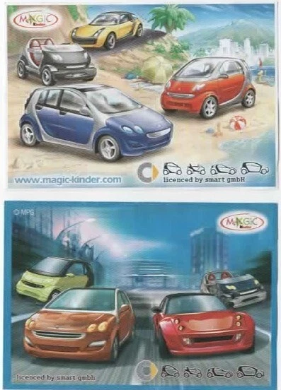 GMBH MPG FERRERO SMART FORTWO FORFOUR CROSSBLADE ROADSTER COUPE HO +BPZ au choix - Photo 4/4