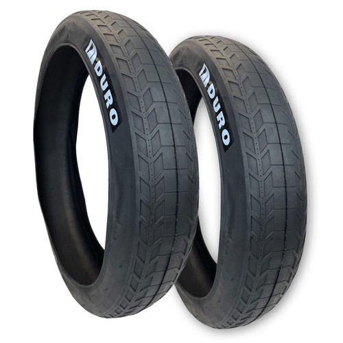 Two Duro 26x4.0 Fleetwood SemiSlick Street Bike Tires with Folding