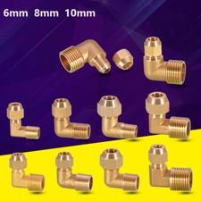 &Uuml;berwurfmutter Klimaanlage Verbindungsnippel Reduzierung 1/4" 3/8" 1/2" Messing