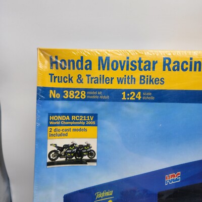 Italeri Honda Movistar Racing Team No. 3828 1:24 Truck & Trailer