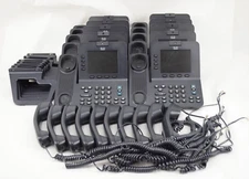 CISCO CP-8945 Office Video Unified 4-Line IP Corded Telephones Phones Lot of 10