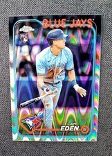 2024 Topps Chrome Update Series CAM EDEN Raywave Refractor RC USC96 Blue Jays