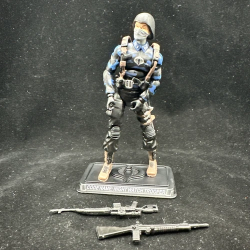 Gi Joe 25th Anniversary Cobra Night Watch Trooper 4889