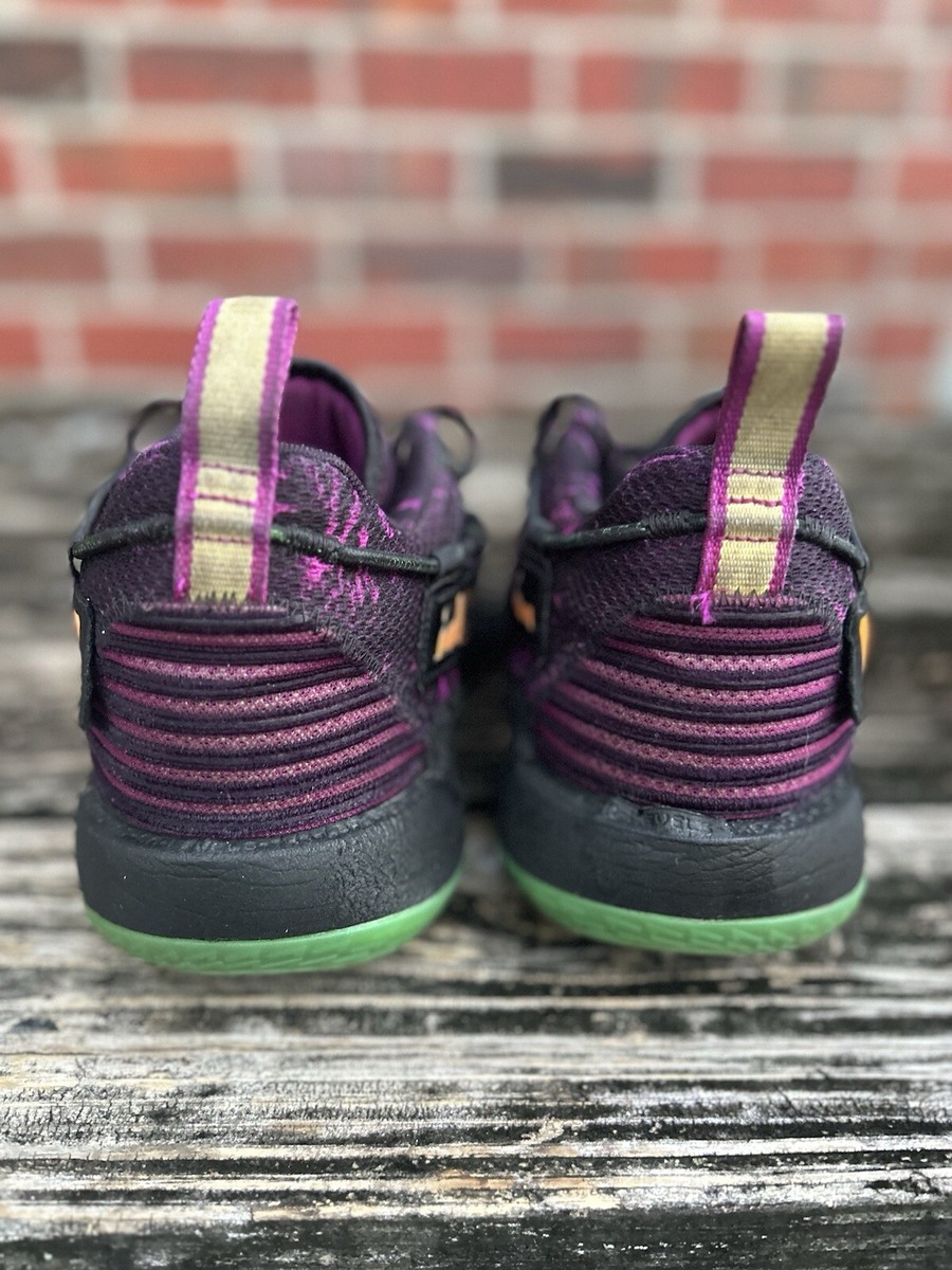 Adidas Dame 7 Extply GCA Halloween Lillard Black Men Basket Sz US 10.5 Shoe C7 Adidas Dame 7 Extply GCA Halloween Lillard Black Men Basket  main image 4