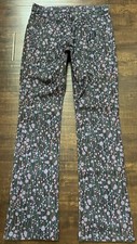 NWOT DIANE Von FURSTENBERG VINTAGE Y2K STRAIGHT Pants DVF Logo Retro sz 6 31  W