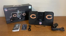 Official NFL Chicago Bears Portable IDock/iHip Stereo System with Remote