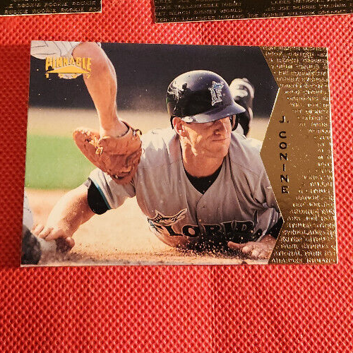 MINT 1997 SET OF 16 FLORIDA MARLINS PINNACLE BASEBALL CARDS W/ HARD HINGED CASE - Picture 17 of 24