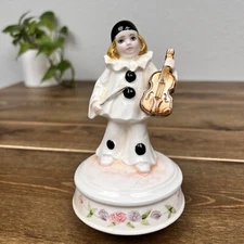 RARE Vintage SCHMID PIERROT LOVE Michel Oks music player VIOLIN